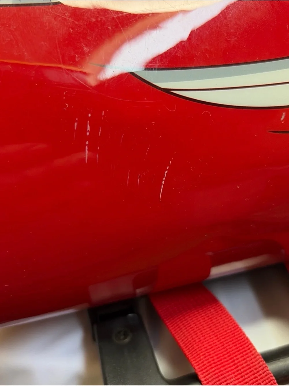 Disney Red Lightning McQueen Rolling Toy Case